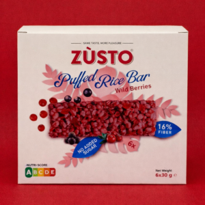 Barrita de Arroz Inflado – Bayas silvestres