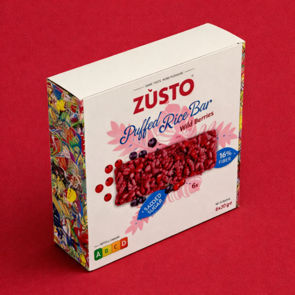 Barrita de Arroz Inflado – Bayas silvestres