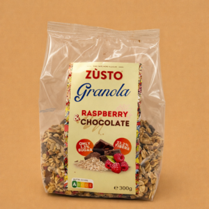 Zùsto Granola – Chocolate y frambuesa